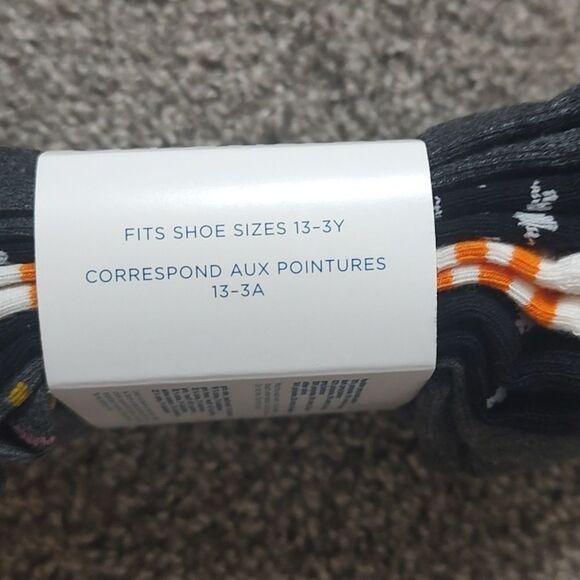 Brand New Printed Size Medium (13-3Y) Halloween Unisex Ankle Socks - Picture 6 of 9